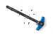 T-Bone Charging Handle for .223/5.56 - Black/Blue