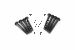 PART-T1-RISER#6&7 - [#6&7] Spare M3x0.5mm Thread x 24mm Length & M3x0.5mm Thread x 28mm Length Screws for T1 Riser Mount - 4pcs each length