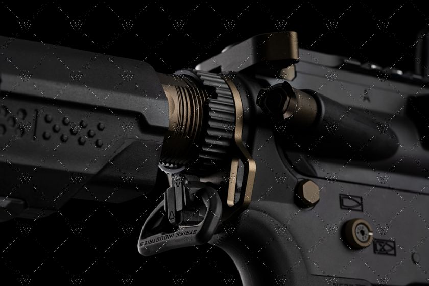 Ultralight Multi-Function End Plate and Anti-Rotation Castle Nut